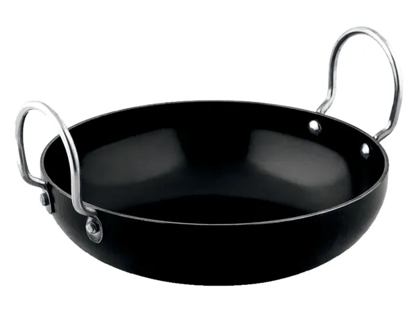 Black__Pure_Iron_Flat_Bottom_Induction_Kadhai_No_8__(1_Litre)_2Mm_Thickness_With_Heavy_Base