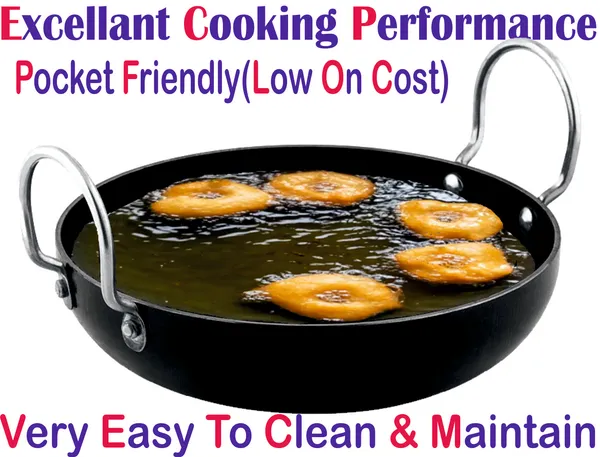Black__Pure_Iron_Flat_Bottom_Induction_Kadhai_No_8__(1_Litre)_2Mm_Thickness_With_Heavy_Base