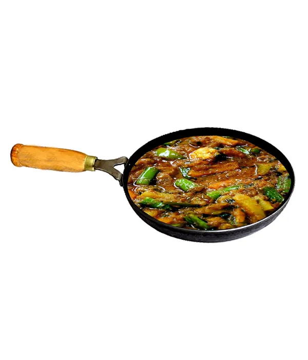 Black__Pure_Iron_Pan_With_Wooden_Handle_|_Induction_Compatible_Tawa_(8")_For_Everyday_Use_2Mm_Thickness_With_Heavy_Base_