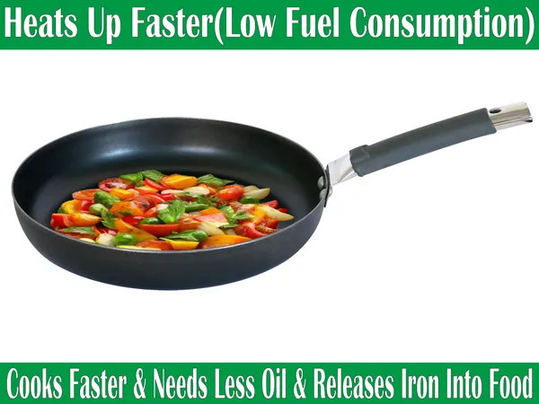 Ms_Pure_Iron/Loha_Frying/Tadka_Pan_with_SS_Pipe_Handle_No_8_(8_Inches,_0.75_Litres)