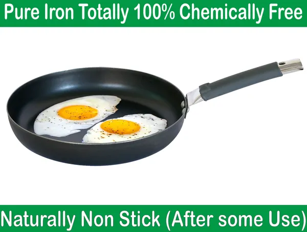 Ms_Pure_Iron/Loha_Frying/Tadka_Pan_with_Wooden_Handle_No_12_(12_Inches,_2.5_Litres)