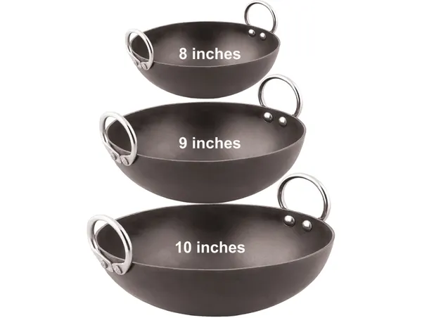 Black__Pure_Iron_/_Loha_Combo_Kadai_Set_Of_3_Pcs_(8"_&_9"_&_10")_2Mm_Thickness_With_Heavy_Base_