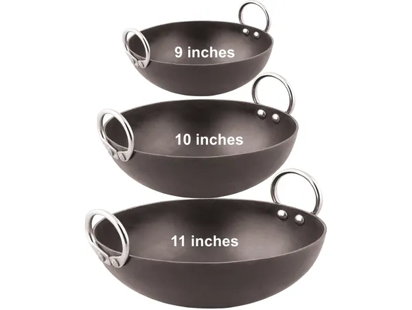 Black__Pure_Iron_/_Loha_Combo_Kadai_Set_Of_3_Pcs_(9"_&_10"_&_11")_2Mm_Thickness_With_Heavy_Base_