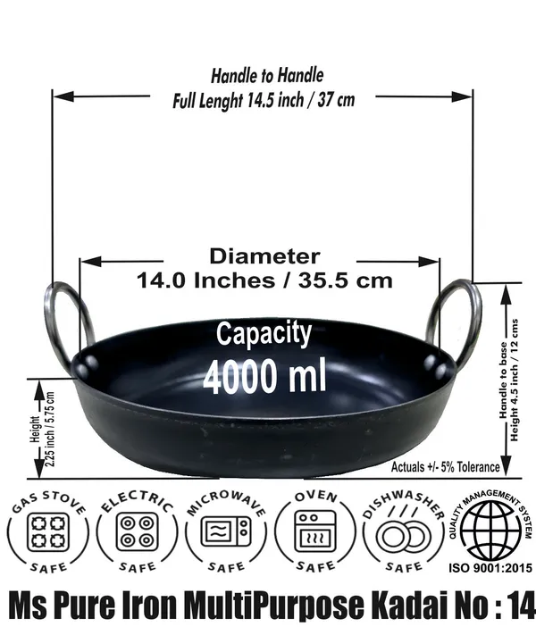 Black_._Pure_Iron_Multi-Purpose_Flat_Bottom_Kadhai_No_14_(4_Litre)_2Mm_Thickness_With_Heavy_Base
