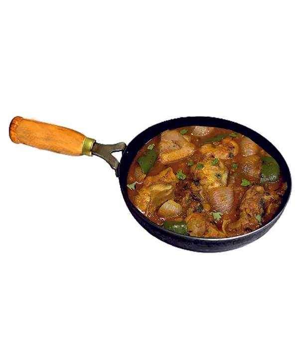 Black___Pure_Iron_/_Loha_Wooden_Handle_Fry_Pan_No_8_2Mm_Thickness_With_Heavy_Base