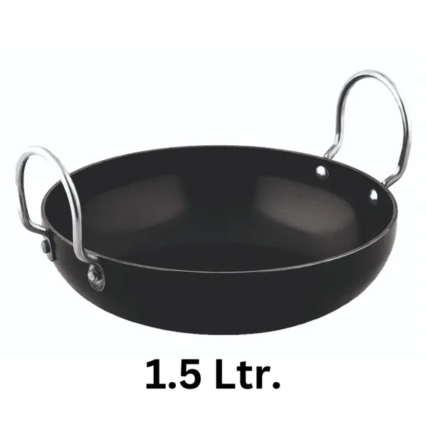 Black__Pure_Iron_Flat_Bottom_Induction_Kadhai_No_9__(1.5_Litre)_2Mm_Thickness_With_Heavy_Base