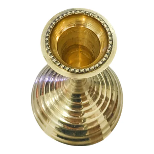 MAYAPURI_10_cm_Brass_Candle_Holder_Stand,_Elegant_Pital_Momdani_for_Home_Decor_and_Diwali_Gifting