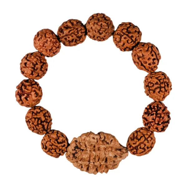 MAYAPURI_2_Mukhi_and_5_Mukhi_Rudraksha_Bracelet_for_Men_and_Women_Combo_(Pack_of_2)