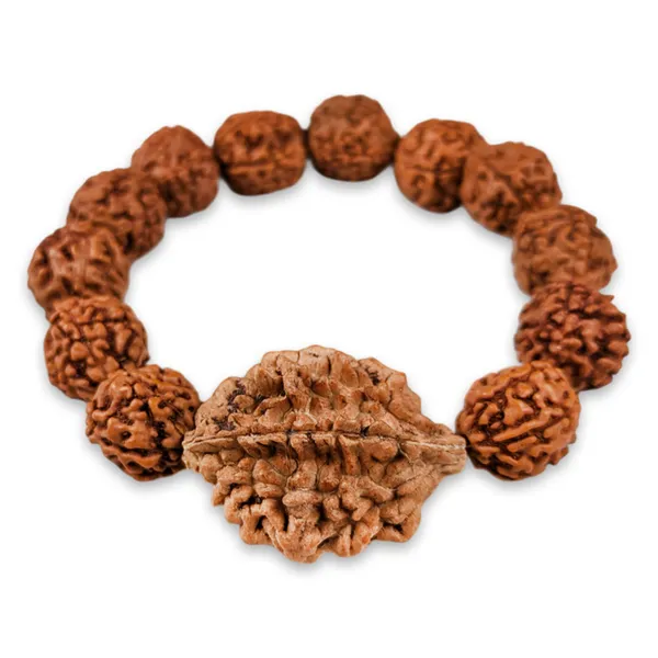 MAYAPURI_2_Mukhi_and_5_Mukhi_Rudraksha_Bracelet_for_Men_and_Women_Combo_(Pack_of_2)