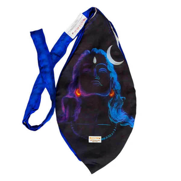 MAYAPURI_Adiyogi_Lord_Shiva_Gomukhi_Japa_Mala_Bag_with_108+1_Beads_Japa_Mala,_Pure_Cotton_Chanting_Bag_with_Zip_Pocket_&_Sakshi_Mala_Counter,_Handcrafted_Beads_Pouch_(Blue,_Pack_of_1)