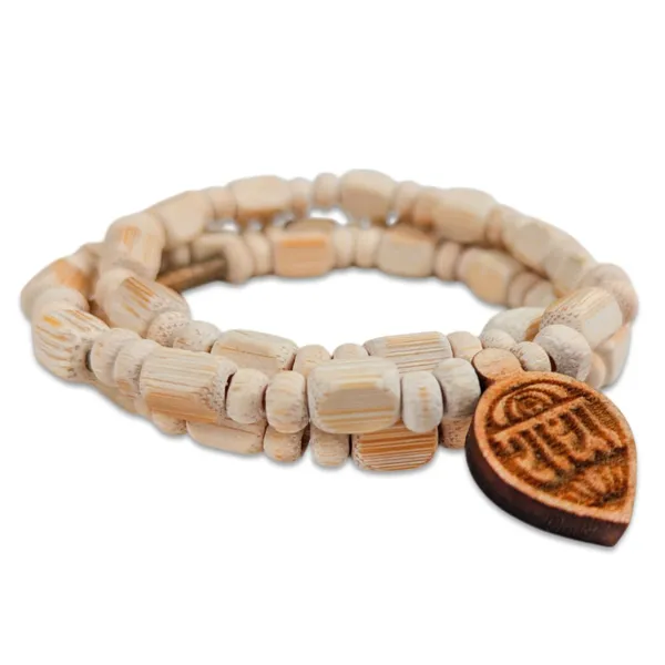 MAYAPURI_Adults_Unisex_Original_Tulsi_Mala_For_Neck_With_Engraved_Design_Radha_Pendant/Locket,_Holy_Basil_Wooden_Necklace_(Pack_of_1)