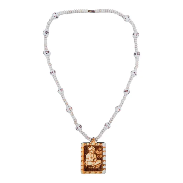 MAYAPURI_Bajrangbali_Hanuman_Ji_Jai_Sita_Ram_Engraved_Design_Tulsi_Mala_or_Holy_Basil_Necklace_with_Wooden_Pendant_Locket_(Pack_of_1)