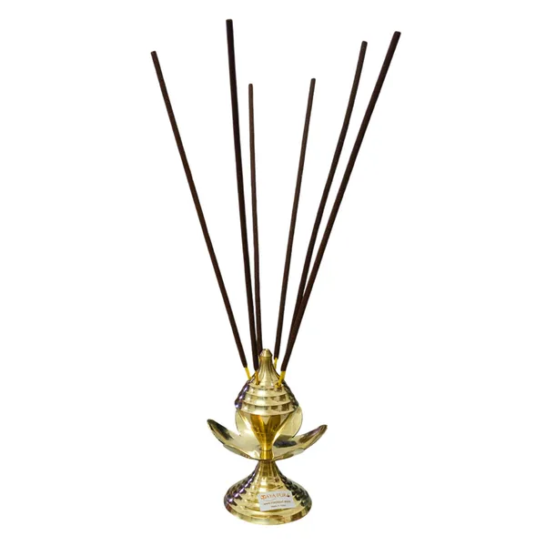 MAYAPURI_Brass_Agarbatti_Stand,_Elegant_Pital_Dhoopdani_Incense_Holder_for_Pooja,_Home_Decor_and_Gifting_(10_cm,_Pack_of_1)