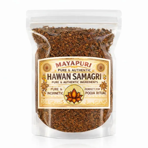 MAYAPURI_Hawan_Samagri_300g_|_100%_Natural_&_Pure_Ingredients_for_Home_Havan,_Yagya_&_Pooja_Rituals