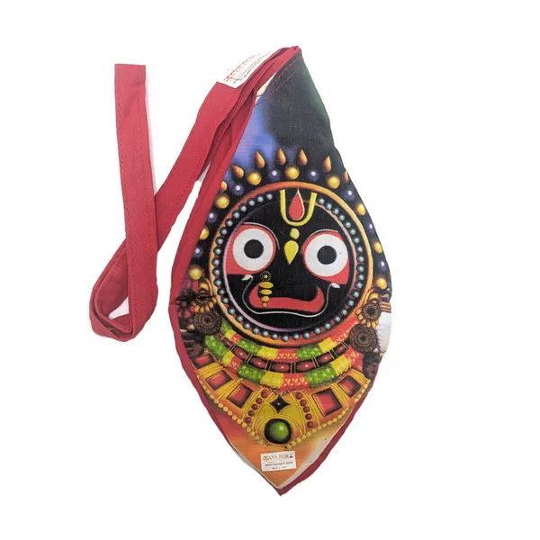 MAYAPURI_Lord_Jagannatha_Printed_Chanting_Bag_(Red)_|_Beads_Bag_with_Zip_Pocket_&_Sakshi_Mala_Counter_|_Japa_Mala_Bag_for_Meditation_&_Mantra_Chanting