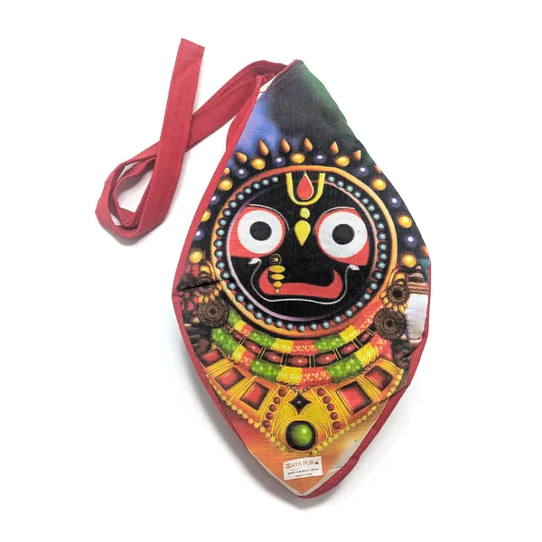 MAYAPURI_Lord_Jagannatha_Printed_Chanting_Bag_(Red)_|_Beads_Bag_with_Zip_Pocket_&_Sakshi_Mala_Counter_|_Japa_Mala_Bag_for_Meditation_&_Mantra_Chanting