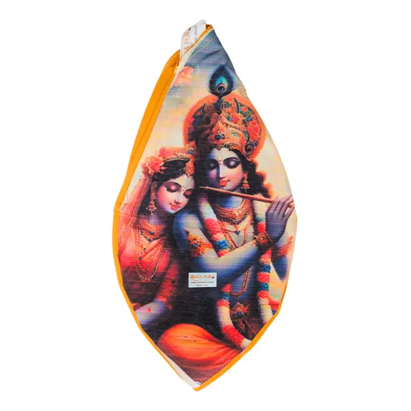 MAYAPURI_Multicolor_Radha_Krishna_Printed_Pure_Cottom_Japa_Mala_Bag,_Chanting_Or_Beads_Bag_with_108+1_beads_Jaap_Mala,_Zip_Pocket_and_Sakshi_Mala_Counter_(Pack_of_1)