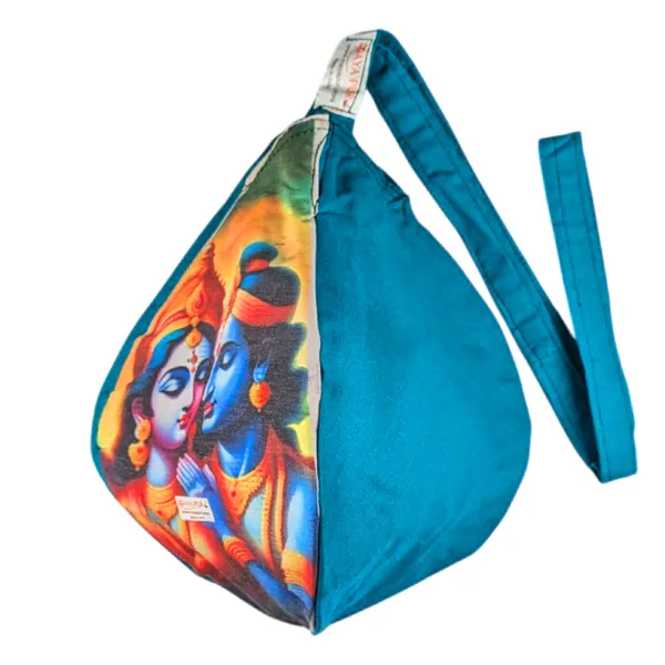MAYAPURI_Pure_Cottom_Radha_Krishna_Printed_Multicolor_Japa_Mala_Bag,_Beads_Bag_Or_Chanting_Bag_with_Zip_Pocket_and_Sakshi_Mala_Counter_(Multicolor,_Pack_of_1)