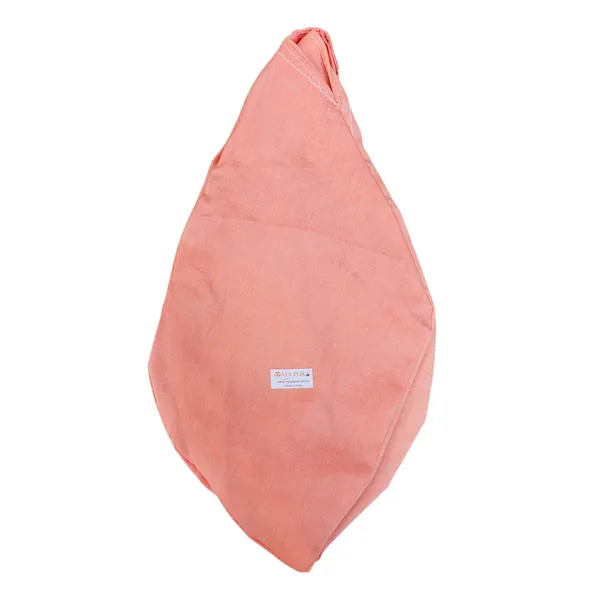 MAYAPURI_Pure_Cotton_Japa_Mala_Bag,_Beads_Or_Chanting_Bag_with_Zip_Pocket_and_Sakshi_Mala_Counter_(Pale_Salmon,_Pack_of_1)