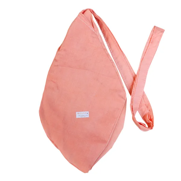 MAYAPURI_Pure_Cotton_Japa_Mala_Bag,_Beads_Or_Chanting_Bag_with_Zip_Pocket_and_Sakshi_Mala_Counter_(Pale_Salmon,_Pack_of_1)