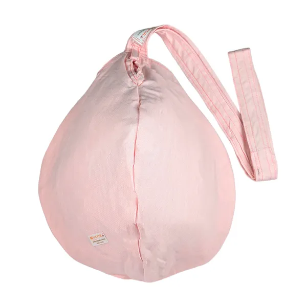 MAYAPURI_Pure_Cotton_Original_Gomukhi_Japa_Mala_Bag_with_108+1_Beads_Japa_Mala,_Chanting_Bag_or_Prayer_Beads_Bag_with_Zip_Pocket_and_Sakshi_Mala_Counter_(Pale_Pink)
