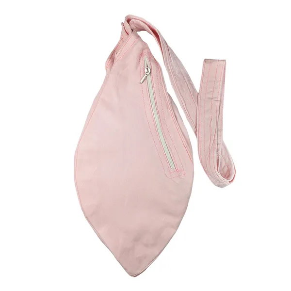 MAYAPURI_Pure_Cotton_Original_Gomukhi_Japa_Mala_Bag_with_108+1_Beads_Japa_Mala,_Chanting_Bag_or_Prayer_Beads_Bag_with_Zip_Pocket_and_Sakshi_Mala_Counter_(Pale_Pink)