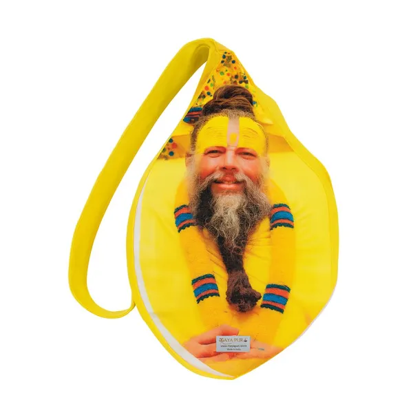 MAYAPURI_Original_Gomukhi_Pure_Cotton_Premanand_Maharaj_Ji_Printed_Japa_Mala_Bag_with_108+1_Tulsi_Japa_Mala_&_Sakshi_Mala_Counter_|_Chanting_Bag_/_Beads_Bag_/_Jhola_Bag_(Yellow)
