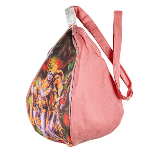 MAYAPURI_Radha_Krishna_Printed_Pure_Cotton_Gomukhi_Japa_Mala_Bag_with_108_+_1_Beads_Japa_Mala,_Chanting_Bag_or_Beads_Bag_with_Zip_Pocket_and_Sakshi_Mala_Counter,_Pack_of_1