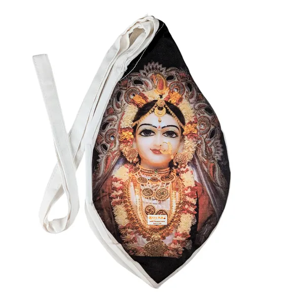 MAYAPURI_Radha_Rani_Printed_Pure_Cotton_Gomukhi_Japa_Mala_Bag_with_108+1_Beads_Japa_Mala,_Beads_Bag_or_Chanting_Bag_with_Zip_Pocket_and_Sakshi_Mala_Counter,_Pack_of_1