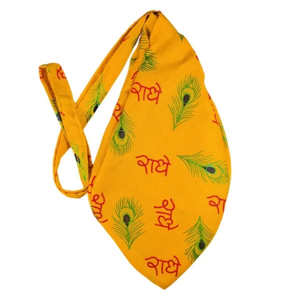 MAYAPURI_Radhe_Radhe_Printed_Pure_Cotton_Gomukhi_Japa_Mala_Bag_with_108_+_1_Beads_Japa_Mala,_Beads_Bag_or_Chanting_Bag_with_Zip_Pocket_and_Sakshi_Mala_Counter,_Pack_of_1