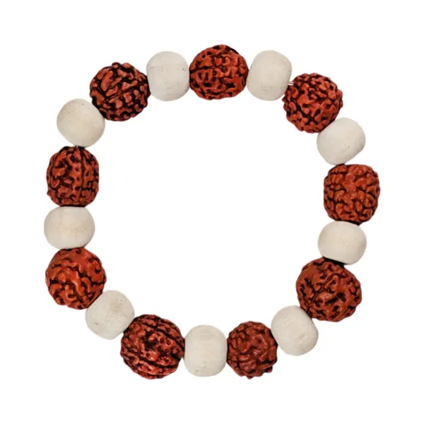 MAYAPURI_Tulsi_Rudraksha_Bracelet_5_Mukhi_Rudraksha_Tulsi_Bracelet_for_Men_and_Women_Combo_(Pack_of_2)