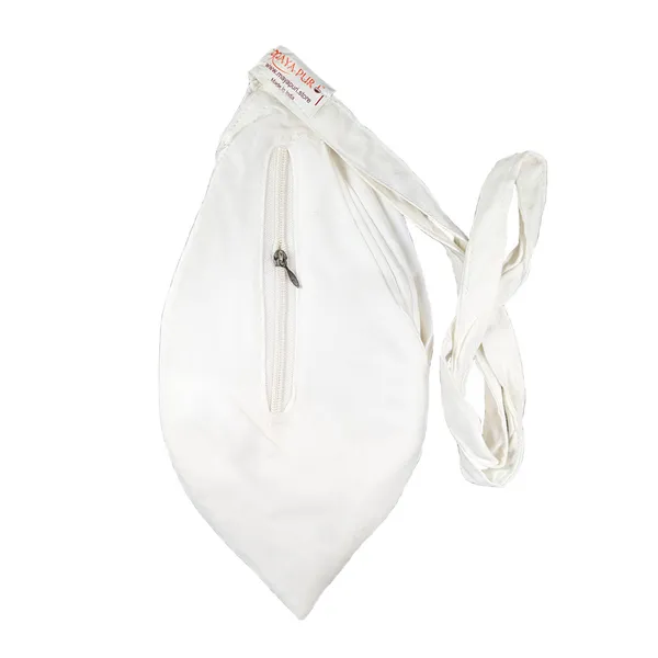 MAYAPURI_Pure_White_Japa_Bag_with_108_Beads_Jaap_Mala_and_Sakshi_Mala_Counter_/Beed_Bag_|_White_Gomukhi_Bag_/_Japa_Mala_Bag_(Pack_Of_2)