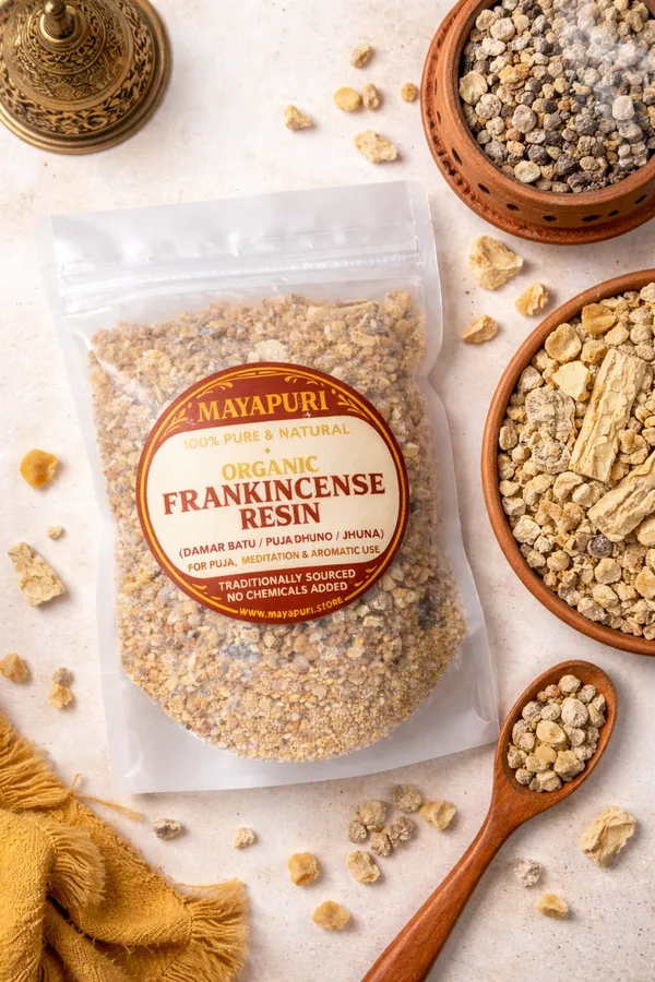 MAYAPURI_Organic_Frankincense_Resin_(Dhuno_/_Jhuna)_–_100%_Pure_&_Natural