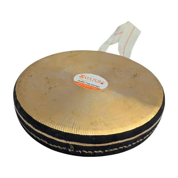 MAYAPURI_Golden_Brass_Percussion_Pooja_Bell_/Kashor_/Ghanta_With_Striker_Stick_For_Puja