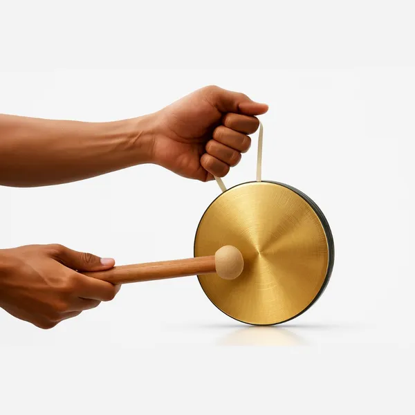 MAYAPURI_Golden_Brass_Percussion_Pooja_Bell_/Kashor_/Ghanta_With_Striker_Stick_For_Puja