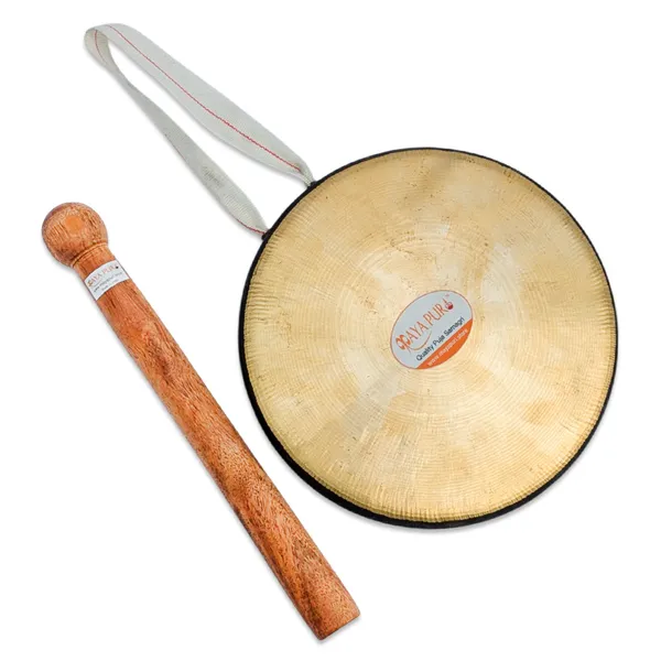 MAYAPURI_Golden_Brass_Percussion_Pooja_Bell_/Kashor_/Ghanta_With_Striker_Stick_For_Puja