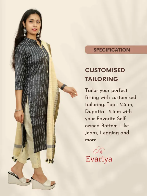Evariya_Women's_Jute_Unstitched_Salwar_Suit_Dress_Material_(Without_Bottom)_-_Top:_2.5M_&_Dupatta:_2.5M_|_Pair_with_Jeans,_Leggings,_or_Your_Favorite_Bottom_|_DM_502