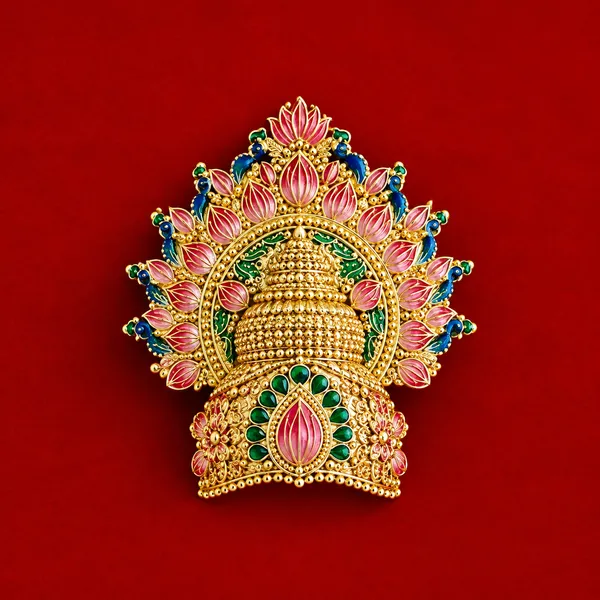 Small_size_beautiful_mina_mukut_3_number_size_laddu_gopal_2.5_cms_diameter_