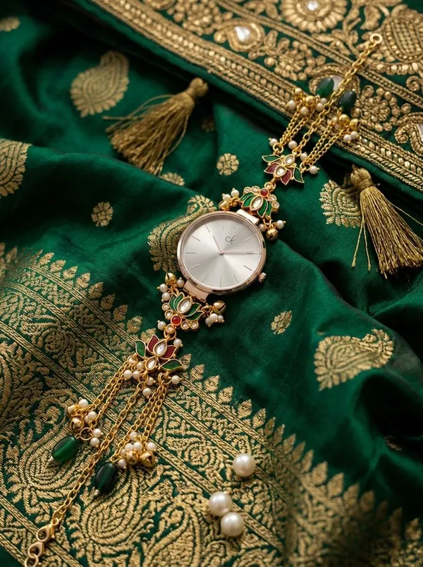 Imperial_Emerald_&_Ruby_Enamel_Jewelry_Kashmiri_Watch
