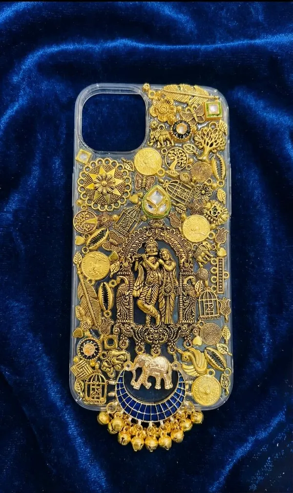 The_Divine_Aura:_Handcrafted_Radha-Krishna_Antique_Gold_Case