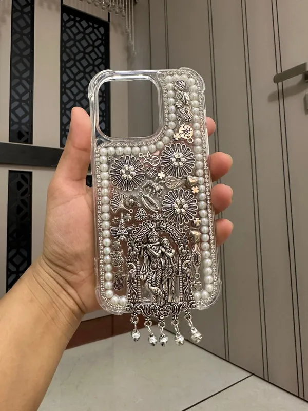 The_Eternal_Love:_Radha_Krishna_Pearl_Frame_Case