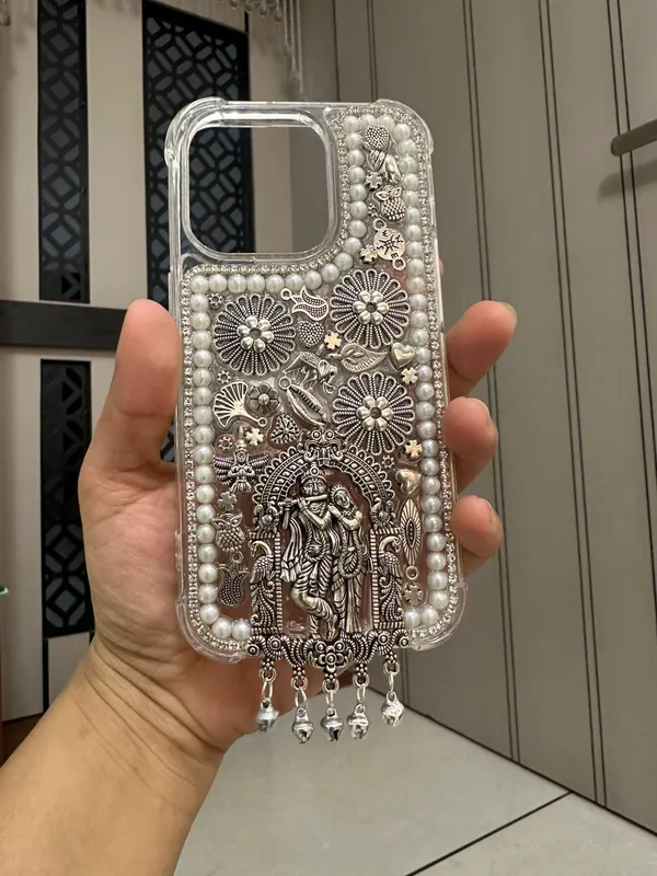 The_Eternal_Love:_Radha_Krishna_Pearl_Frame_Case
