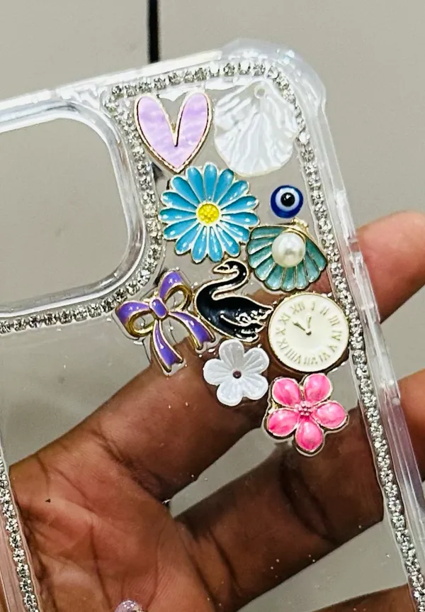 Colourful_Charm_Studded_Phone_Case/Cover_For_All_Phone_Model(This_Design_Coustomise_For_All_Phone_Model)