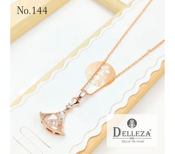 Rose_Gold_Trendy_Western_Chain_Neck_Chain_For_Women