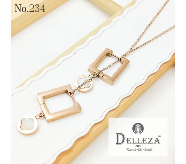 Rose_Gold_Trendy_Western_Chain_Neck_Chain_For_Women