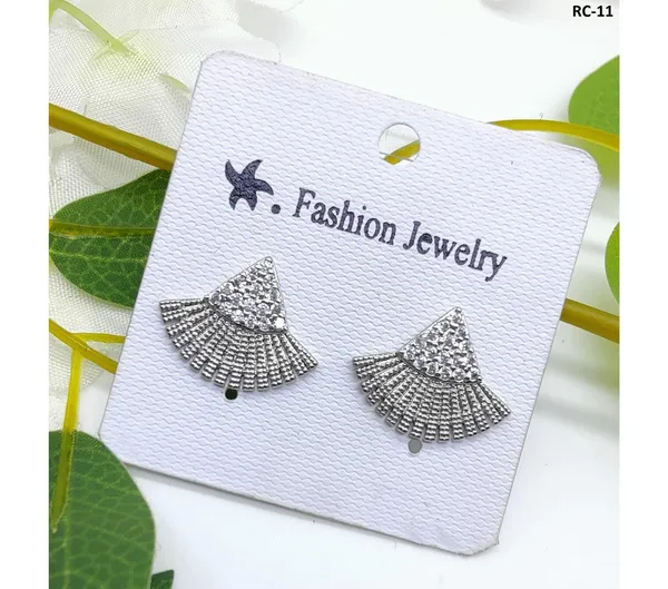 Silver_American_Diamond_Alloy_Trendy_Earring_For_Women