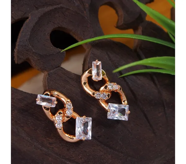 Gold_American_Diamond_Alloy_Trendy_Earring_For_Women