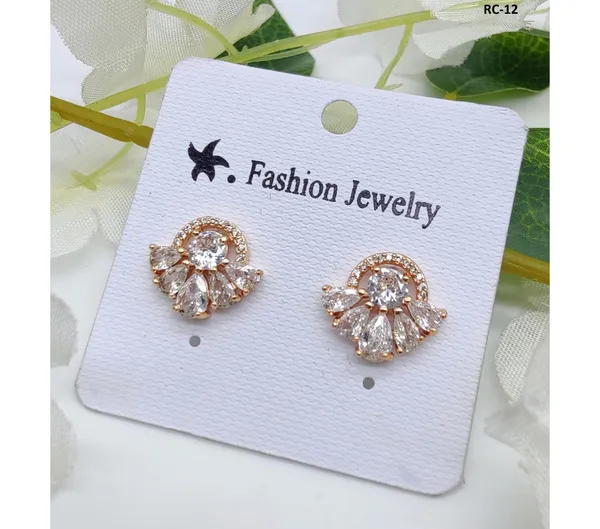 Gold_American_Diamond_Alloy_Trendy_Earring_For_Women
