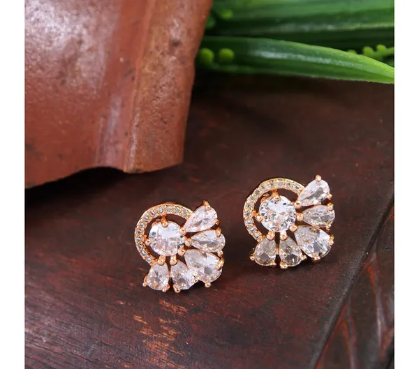 Gold_American_Diamond_Alloy_Trendy_Earring_For_Women