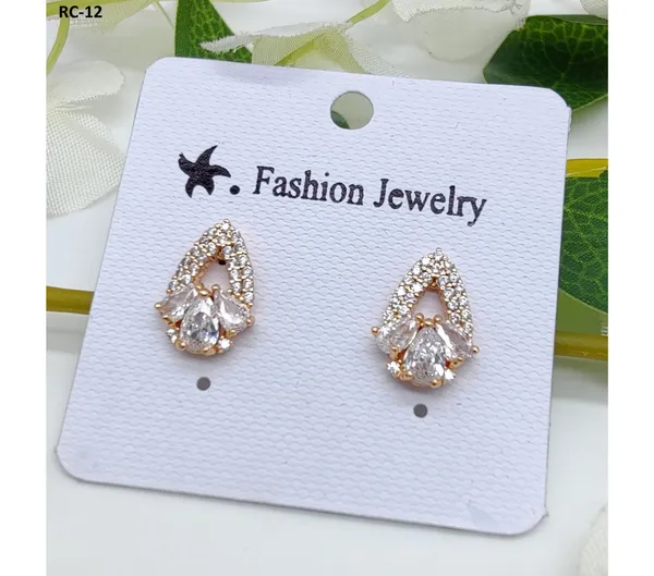 Gold_American_Diamond_Alloy_Trendy_Earring_For_Women